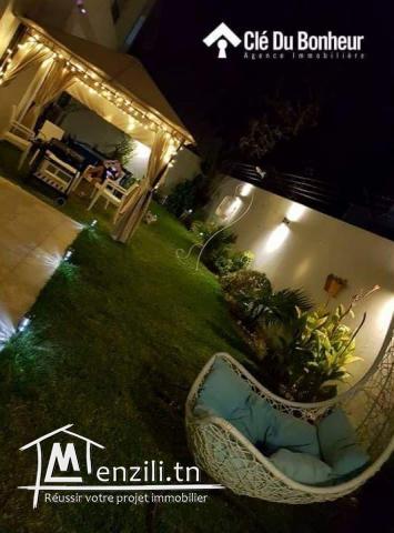 Superbe Appartement S+3 avec Jardin