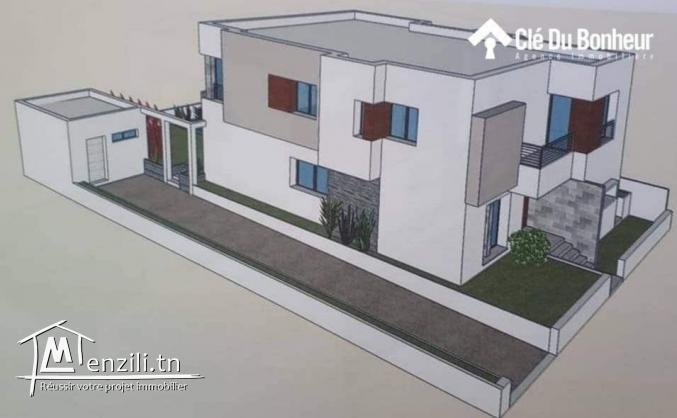 Villa avec piscine inachevée à Chotrana 2