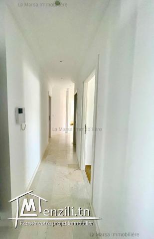 A Louer appartement s3 meublé à 2min du Lycée Cailloux, La Marsa