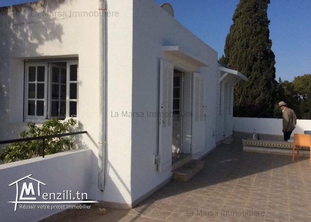 A Louer appartement s1 meublé vue mer à Carthage