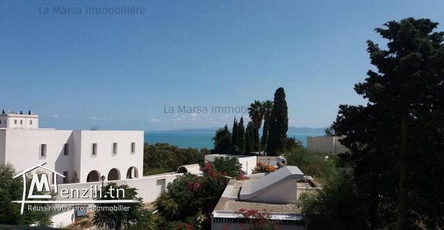 A Louer appartement s1 meublé vue mer à Carthage