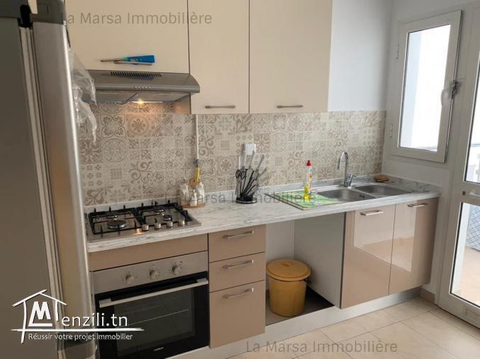 A Louer appartement s2 à 2min de Carrefour, La Marsa