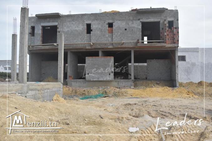 A vendre deux duplex inachevé S+3 à LA SOUKRA