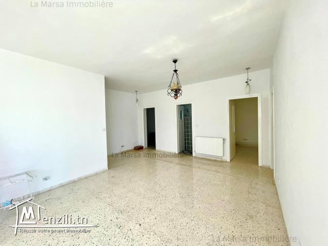 A Louer appartement s3 avec jardin à La Marsa