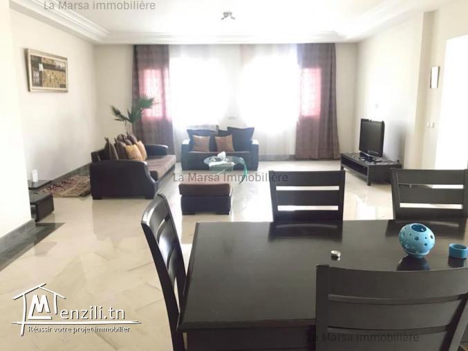 A Louer appartement s3 meublé à Marsa ville