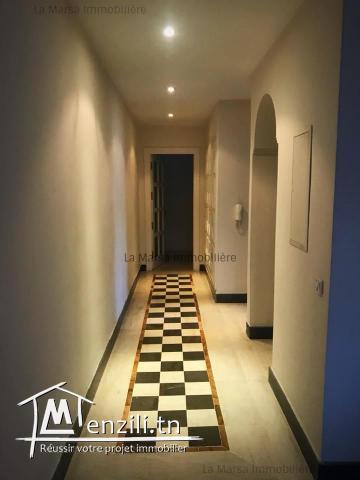 A Louer appartement s3 meublé à Marsa ville