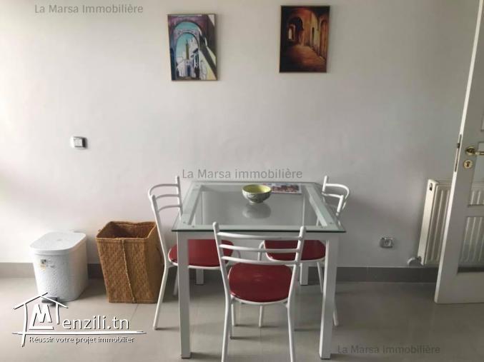 A Louer appartement s3 meublé à Marsa ville