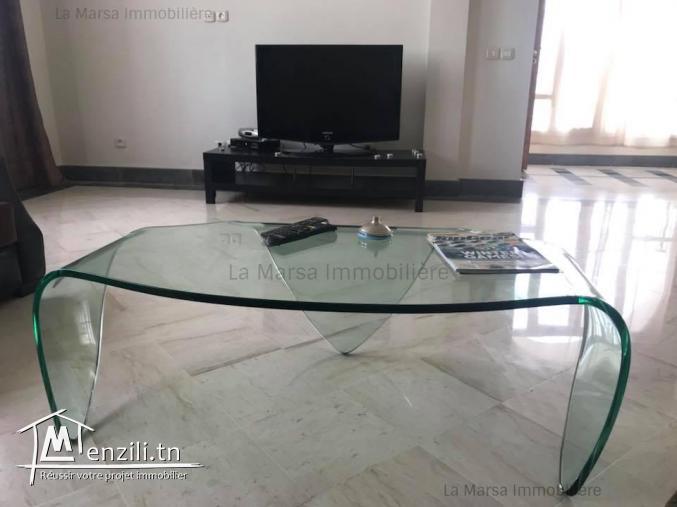 A Louer appartement s3 meublé à Marsa ville