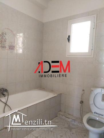 Spacieux appartement de type S2 à Hamem Sousse