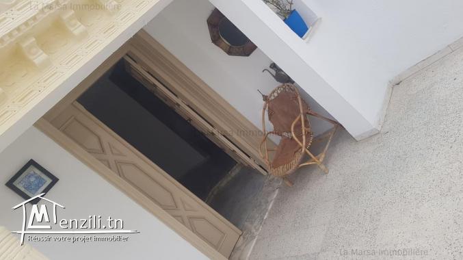 A Louer un rdc s3 avec jardin à Sidi Daoued