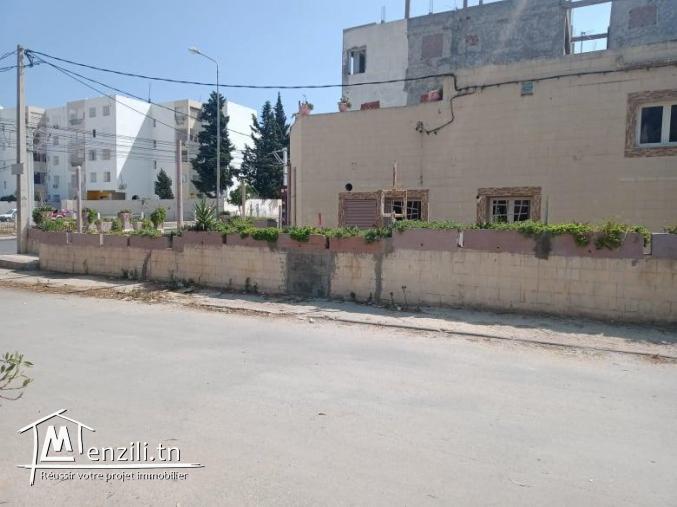 locaux commerciaux et terrain