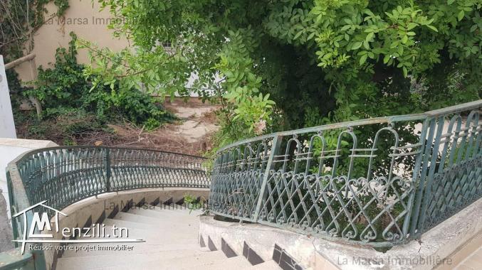 A Louer un étage s5 sur la route du relais, la Marsa