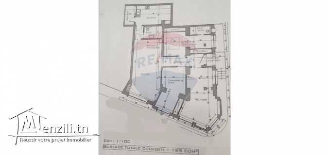 S+3 haut standing à La Marsa Corniche à Vendre