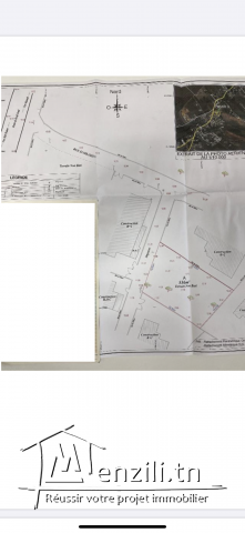 Terrain zone de villas