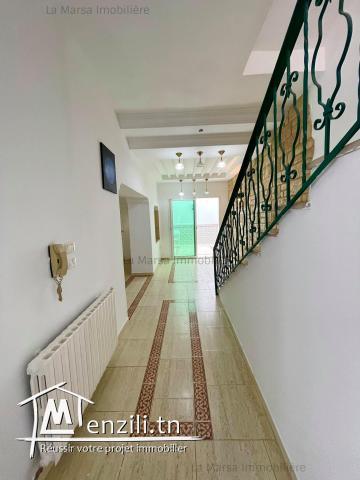 A Louer duplex s3 à Marsa Ville