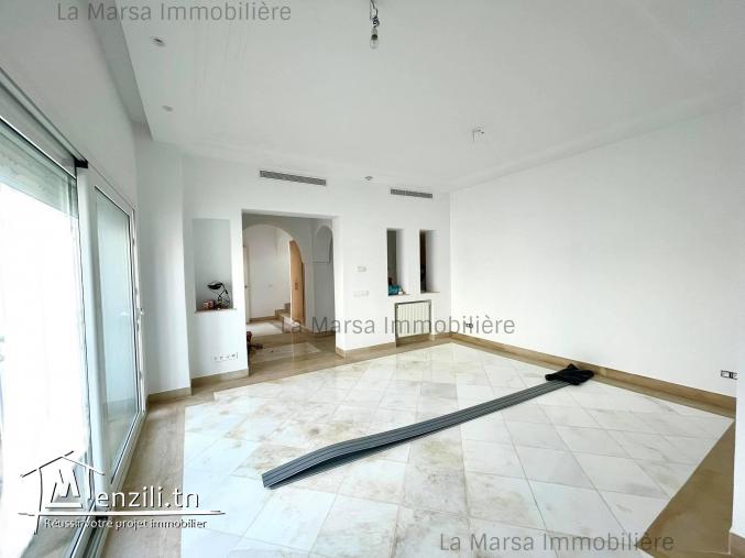 A Louer duplex s2 vue mer à Gammarth