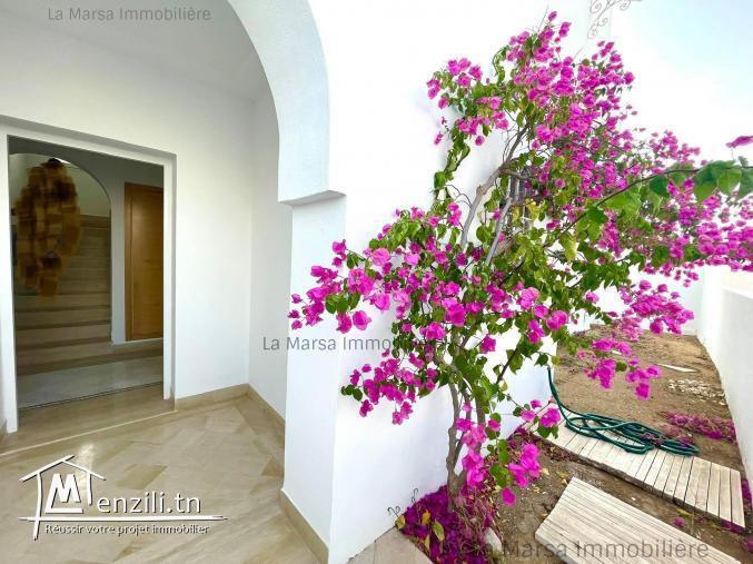 A Louer duplex s2 vue mer à Gammarth