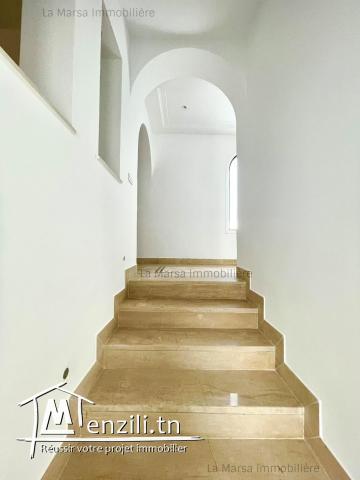 A Louer duplex s2 vue mer à Gammarth