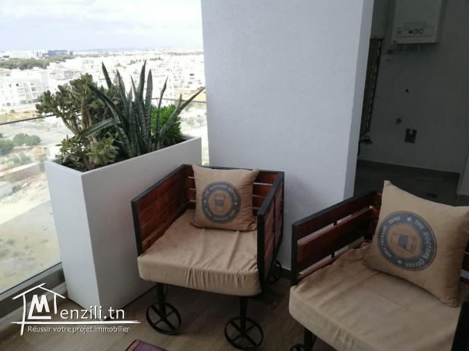 S+1 NEUF sta'ding meubler de luxe grand balcon