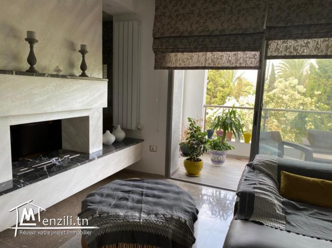 La Soukra Grand S+3 Tres Haut standing meubler ou vide