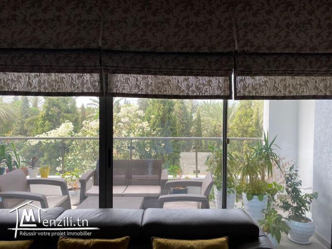 La Soukra Grand S+3 Tres Haut standing meubler ou vide