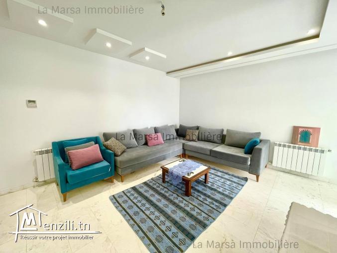 A Louer appartement s2 meublé à Ennasr 2