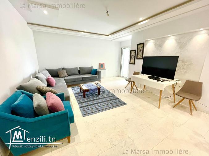 A Louer appartement s2 meublé à Ennasr 2