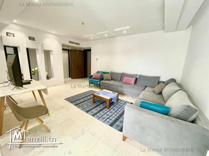 A Louer appartement s2 meublé à Ennasr 2