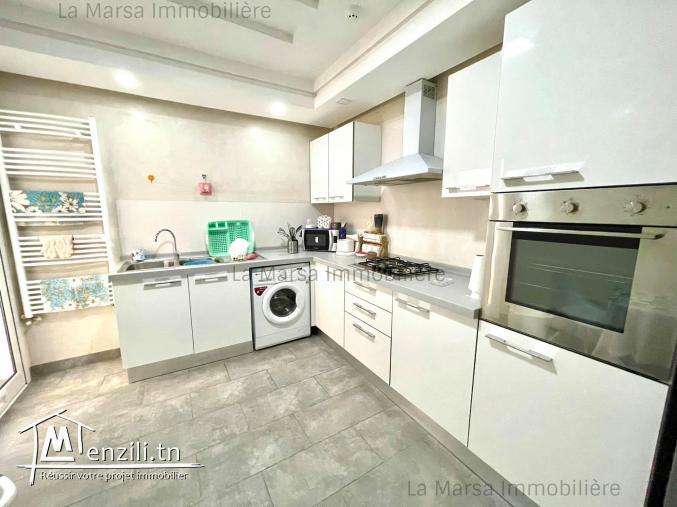 A Louer appartement s2 meublé à Ennasr 2