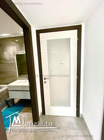 A Louer appartement s2 meublé à Ennasr 2