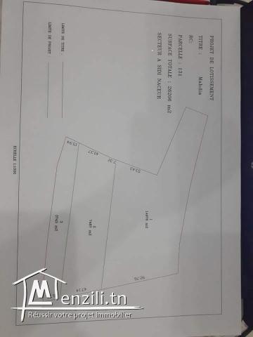 terrain tres interessant