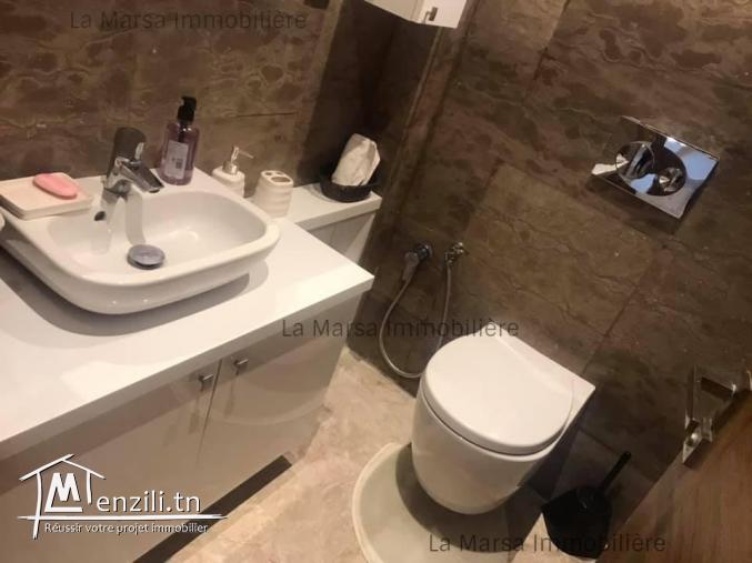 A Louer rdc s2 avec jardin à 5min de Carrefour, La Marsa