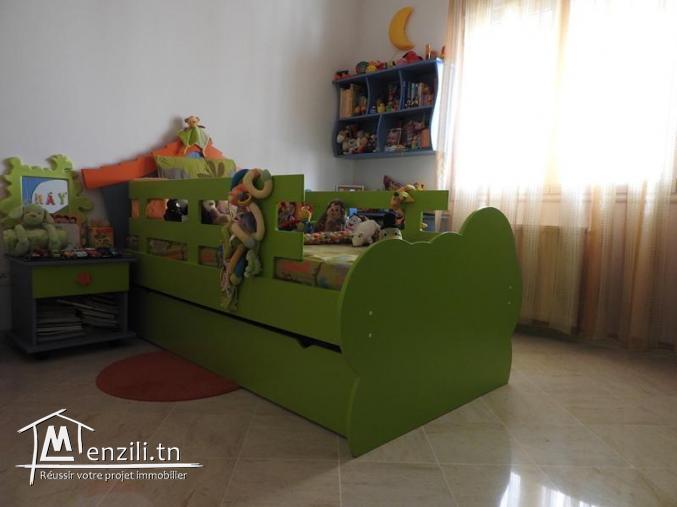 Particulier Loue un S+3 - 143 m² - Résidence LA PROMENADE – 1200 TND/Mois Charges Comprises