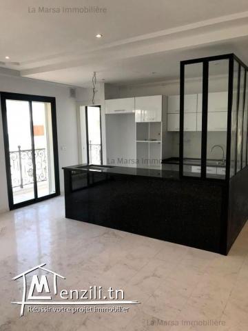 A Louer appartement s2 à proximité du Lycée Cailloux, la Marsa