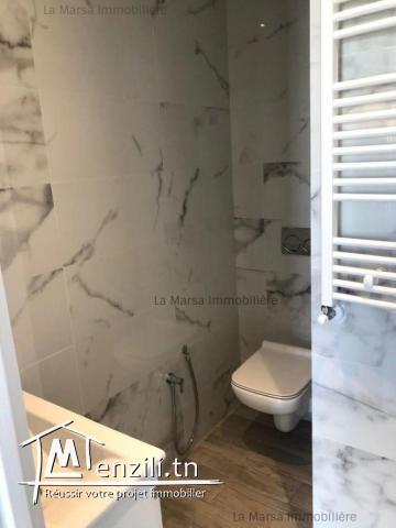 A Louer appartement s2 à proximité du Lycée Cailloux, la Marsa