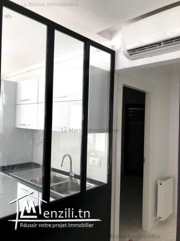 A Louer appartement s2 à proximité du Lycée Cailloux, la Marsa