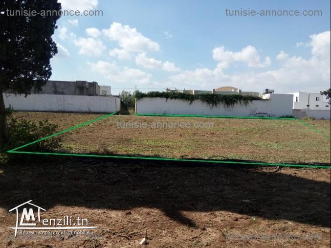 Terrain nu pour habitation 1150m² à Borj Touil Ariana