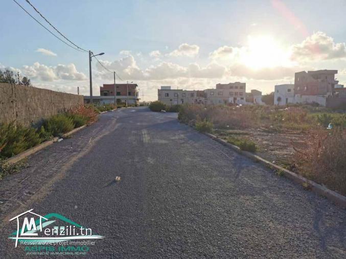 VT656:Terrain d’habitation 200 m²  à cité Tahert Kelibia