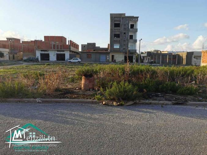 VT656:Terrain d’habitation 200 m²  à cité Tahert Kelibia