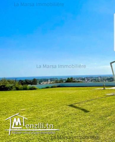 A Vendre villa luxueuse vue mer avec piscine à Hammamet