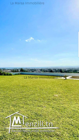 A Vendre villa luxueuse vue mer avec piscine à Hammamet