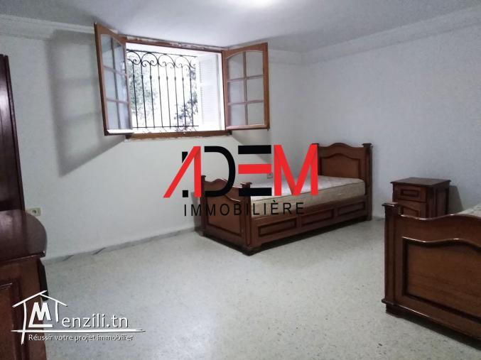 Rez de jardin S2 meublé à Sahloul