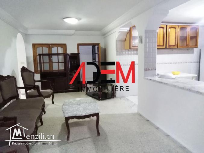 Rez de jardin S2 meublé à Sahloul