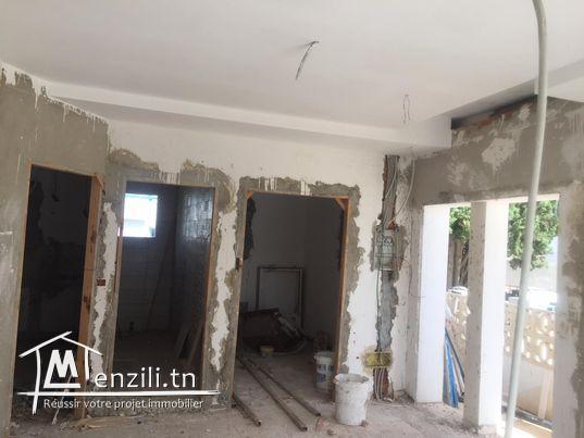 local commercial en cours de construction