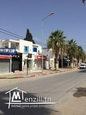 local commercial en cours de construction