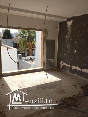 local commercial en cours de construction