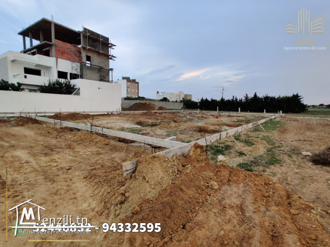 أرض للبيع في قليبية مساحتها 627 و 500 و 445 و 288 متر مربع