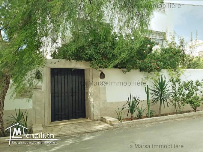 A Louer appartement s1 meublé avec jardin à Ain Zaghouan