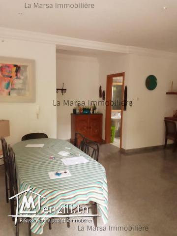 A Louer appartement s1 meublé avec jardin à Ain Zaghouan