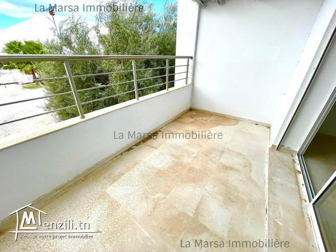 A Louer appartement s2 neuf à Gammarth